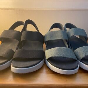 Black+Green KEEN Sandals